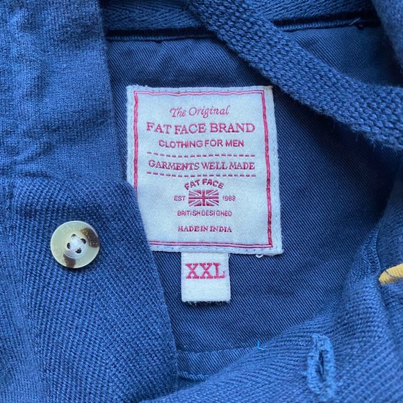 EUC Fat Face Striped Rugby Style Pull Over XXL - Picture 7 of 8